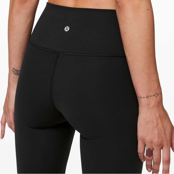 Lululemon Wunder Under High-Rise Tight 28" Full-On Luxtreme black size 4 - Picture 3 of 15